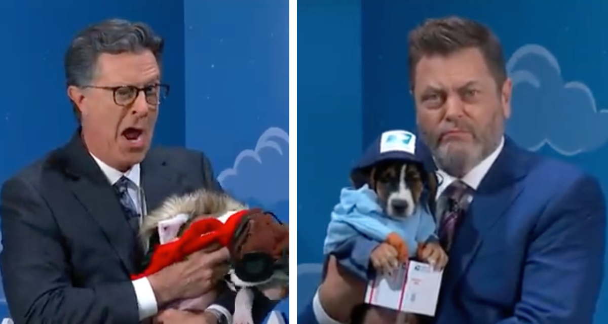Colbert and Offerman