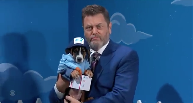 Offerman with pup