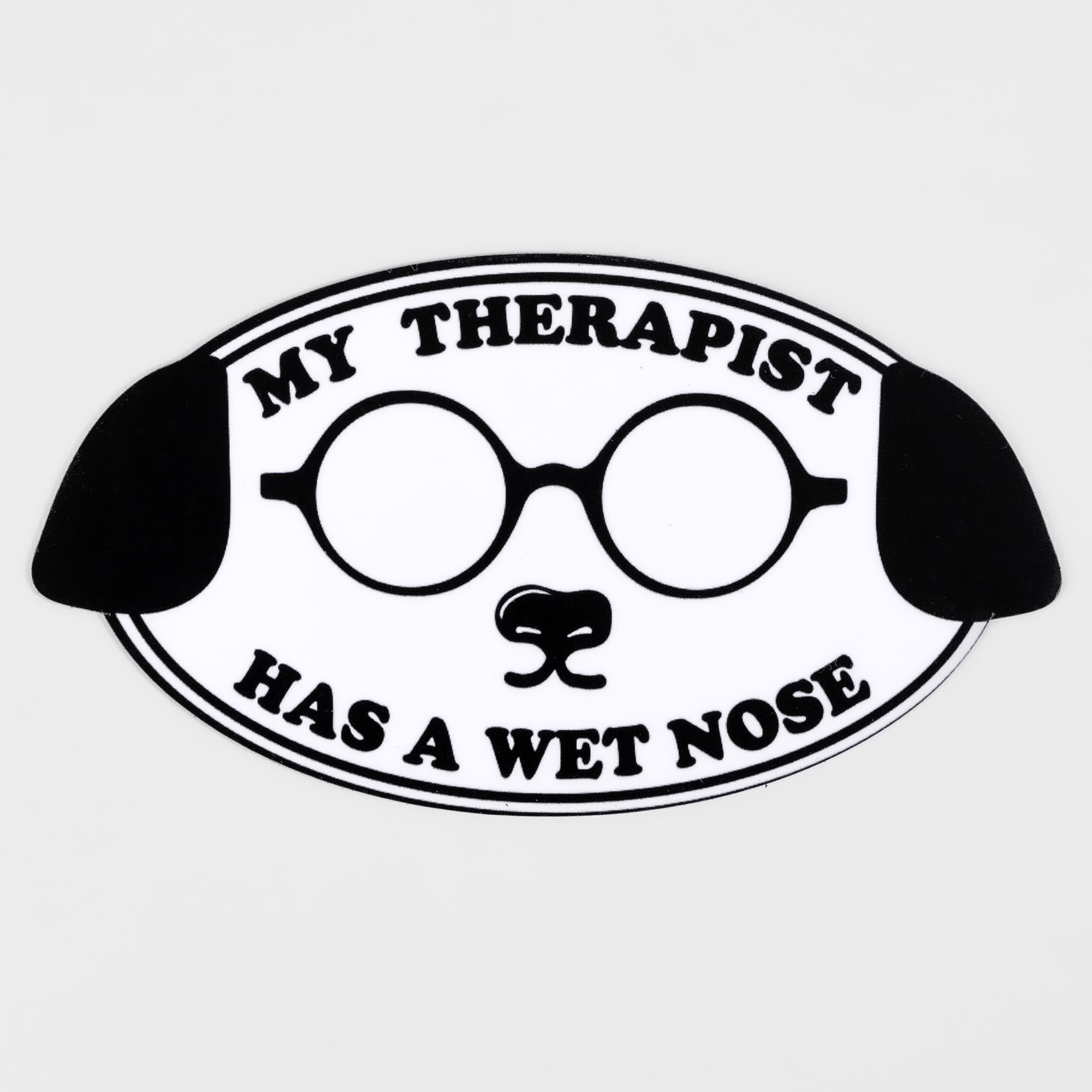 Image of My Therapist Has A Wet Nose Car Magnet-Deal 50% Off