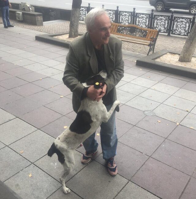 Jorge with his dad