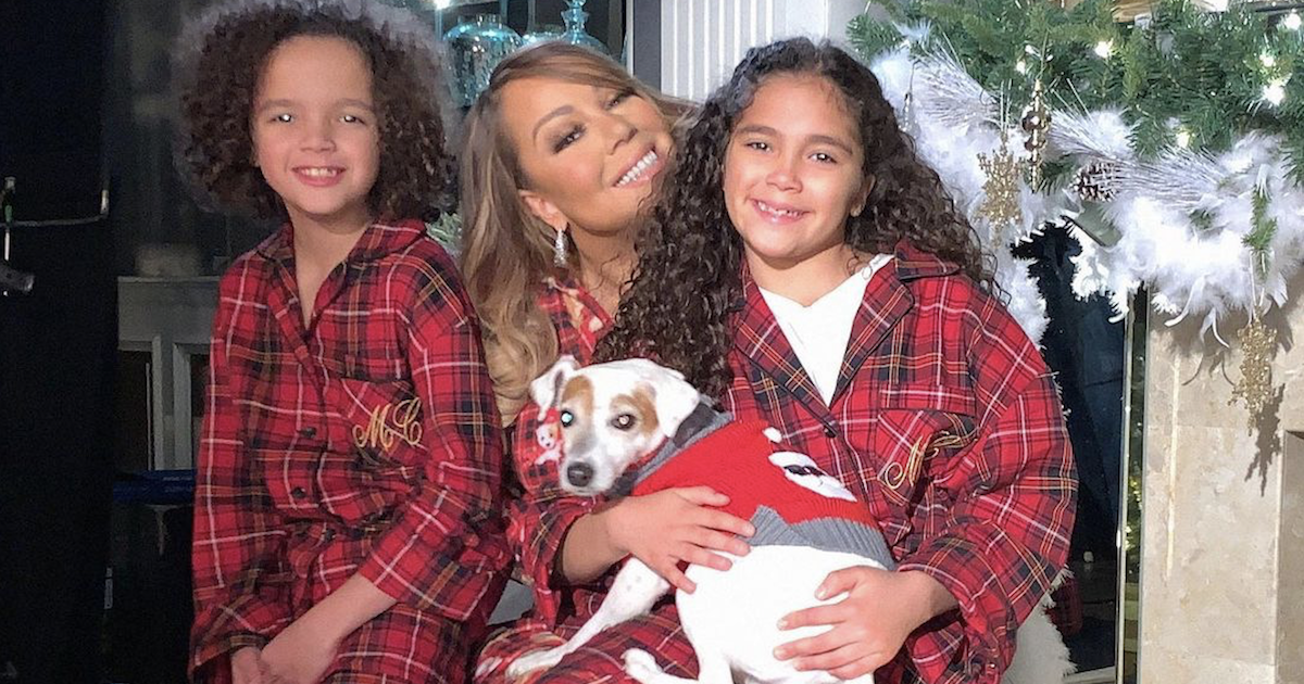 Mariah Carey with Family for Holidays