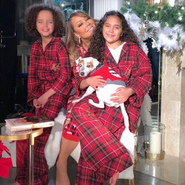 Mariah Carey Family on Christmas