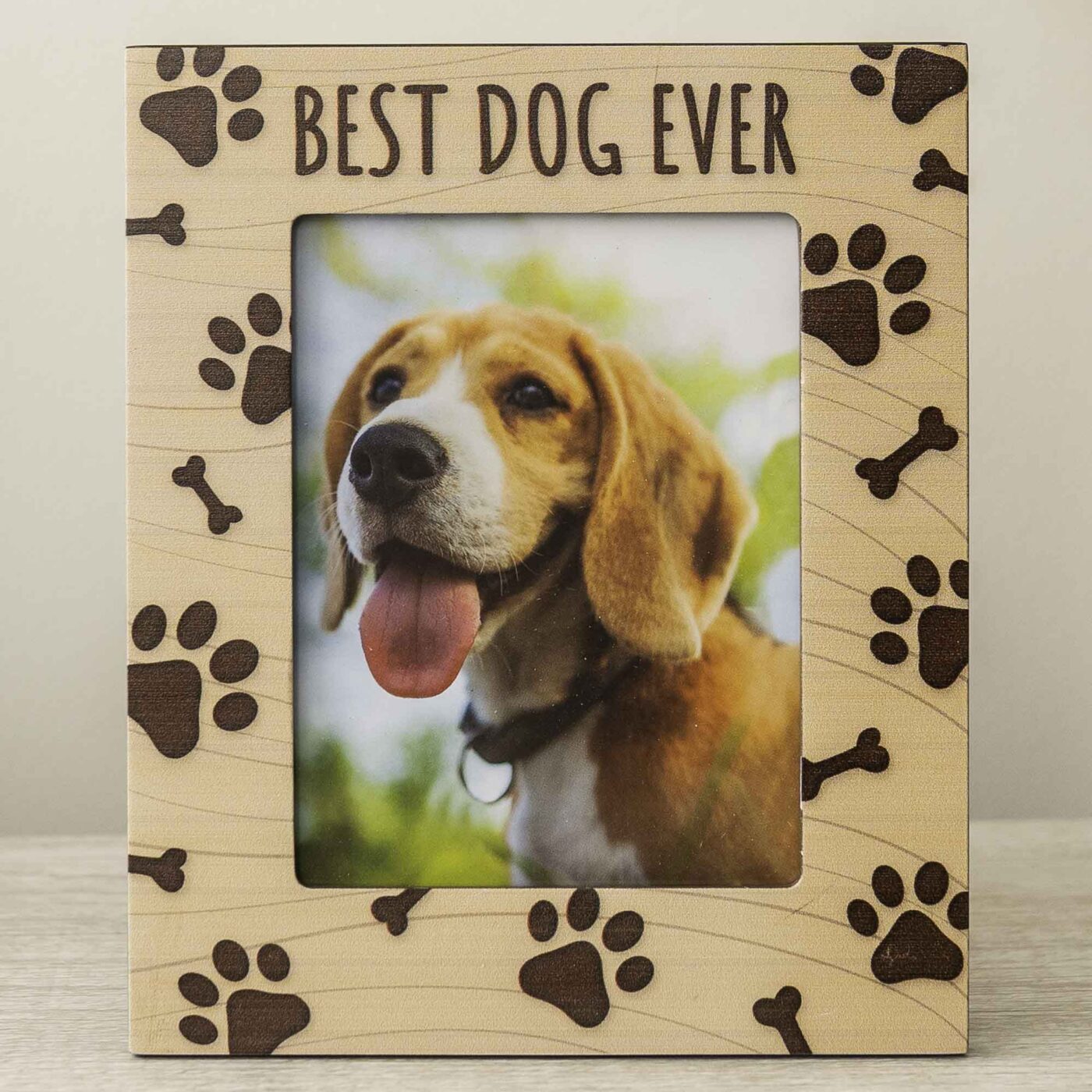 FREE ! Best Dog Ever Photo Frame 6