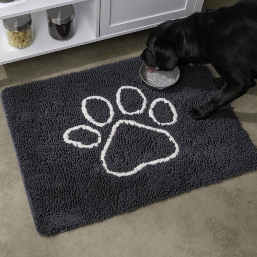 Best Dog Rug,  Feeding Mat, Doormat- Extra Large - Absorbent – Non-Skid Bottom – Protects Floors- Deal 58% OFF!