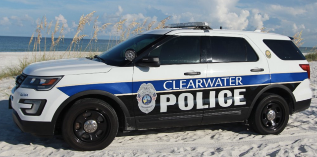 Clearwater police car