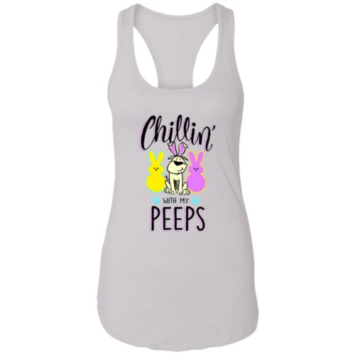Chilln' With My Peeps - 🐰 Ideal Tank White