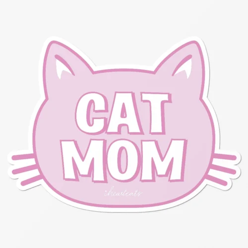I'm A Cat Mom 💕 Car - Fridge Magnet