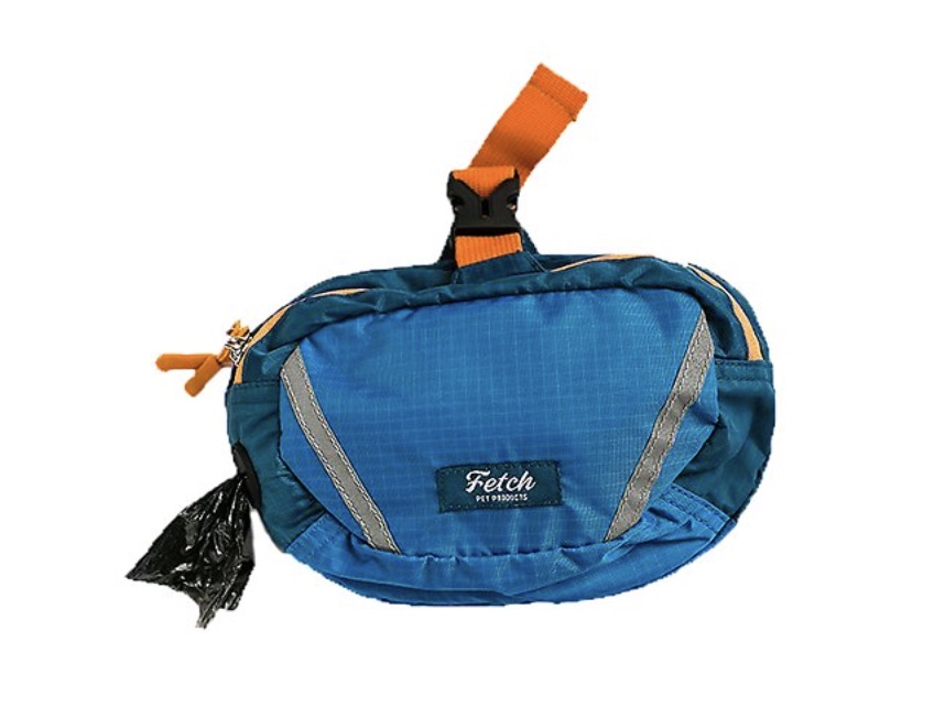 Fetch Pet Products Double Doodie Poop Bag Holder & Treat Pouch