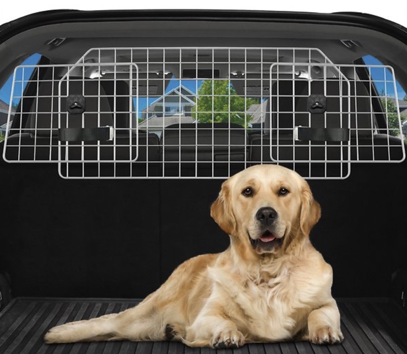 Jumbl Pets Heavy-Duty Adjustable Car &amp ; SUV Dog Barrier (Barrière pour chien pour voiture et SUV)