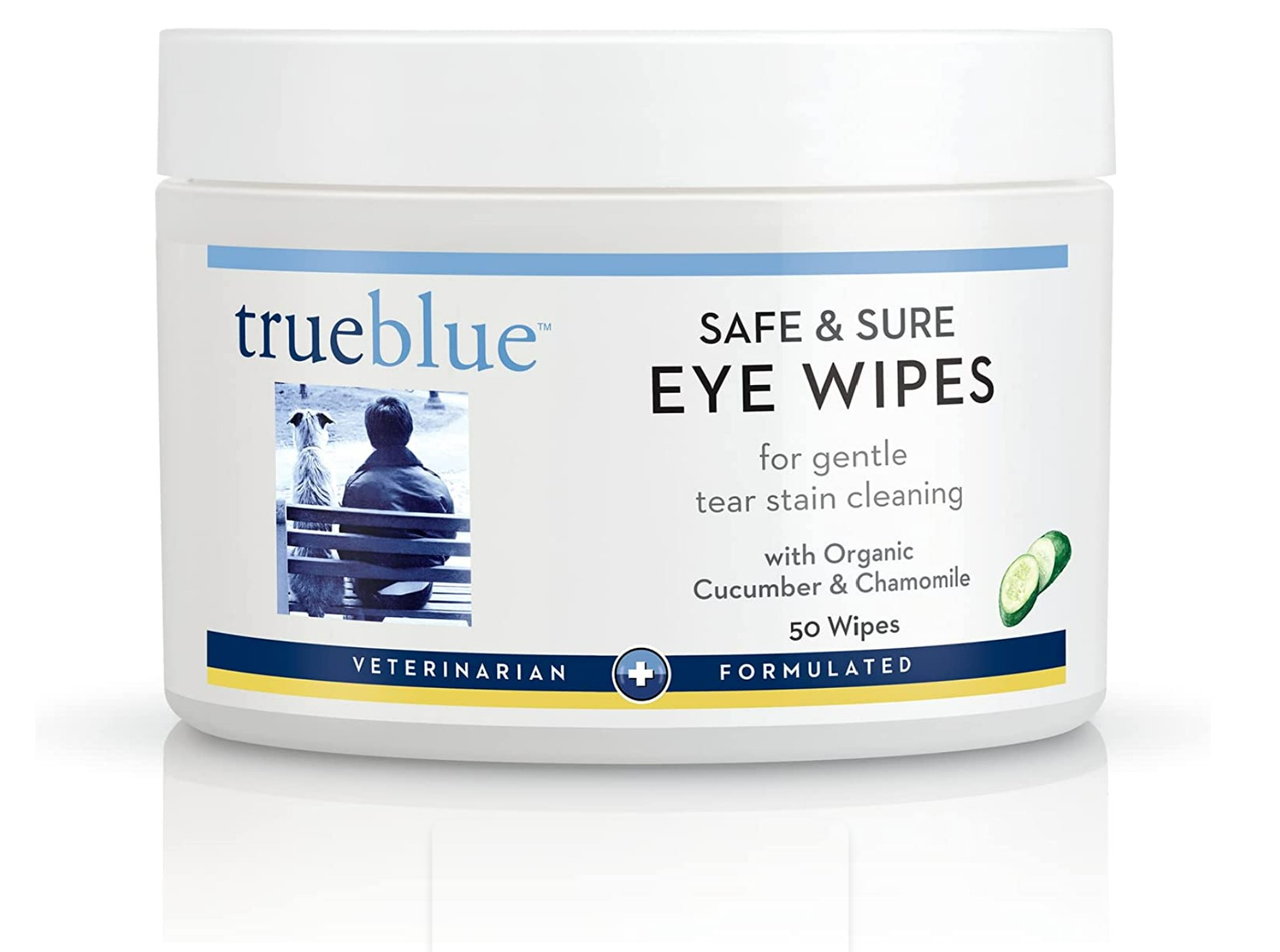 TrueBlue Safe & Sure Dog Eye Wipes