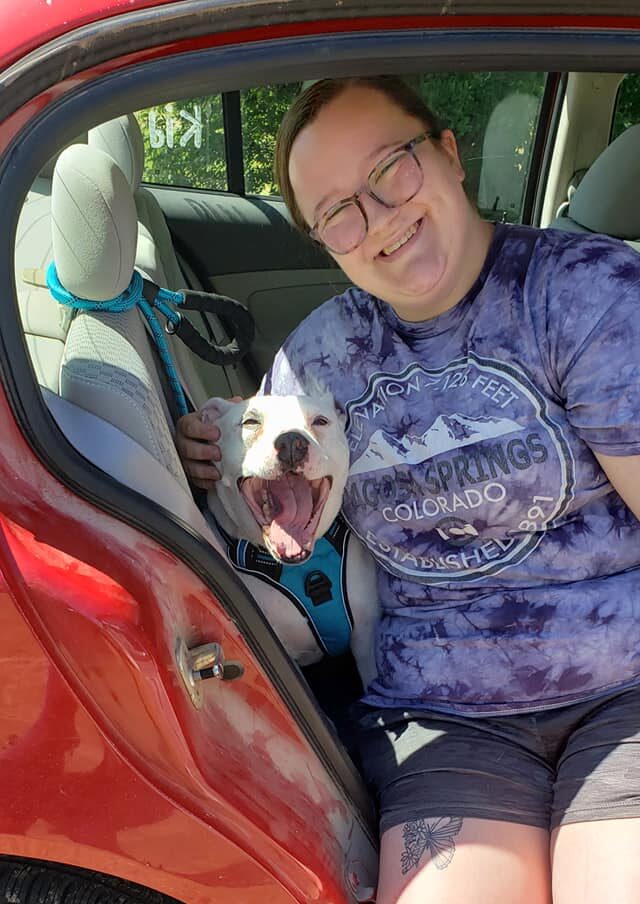 Pit Bull finds forever home