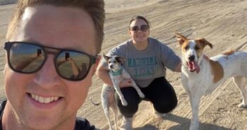 navy sailors rescue dog middle east