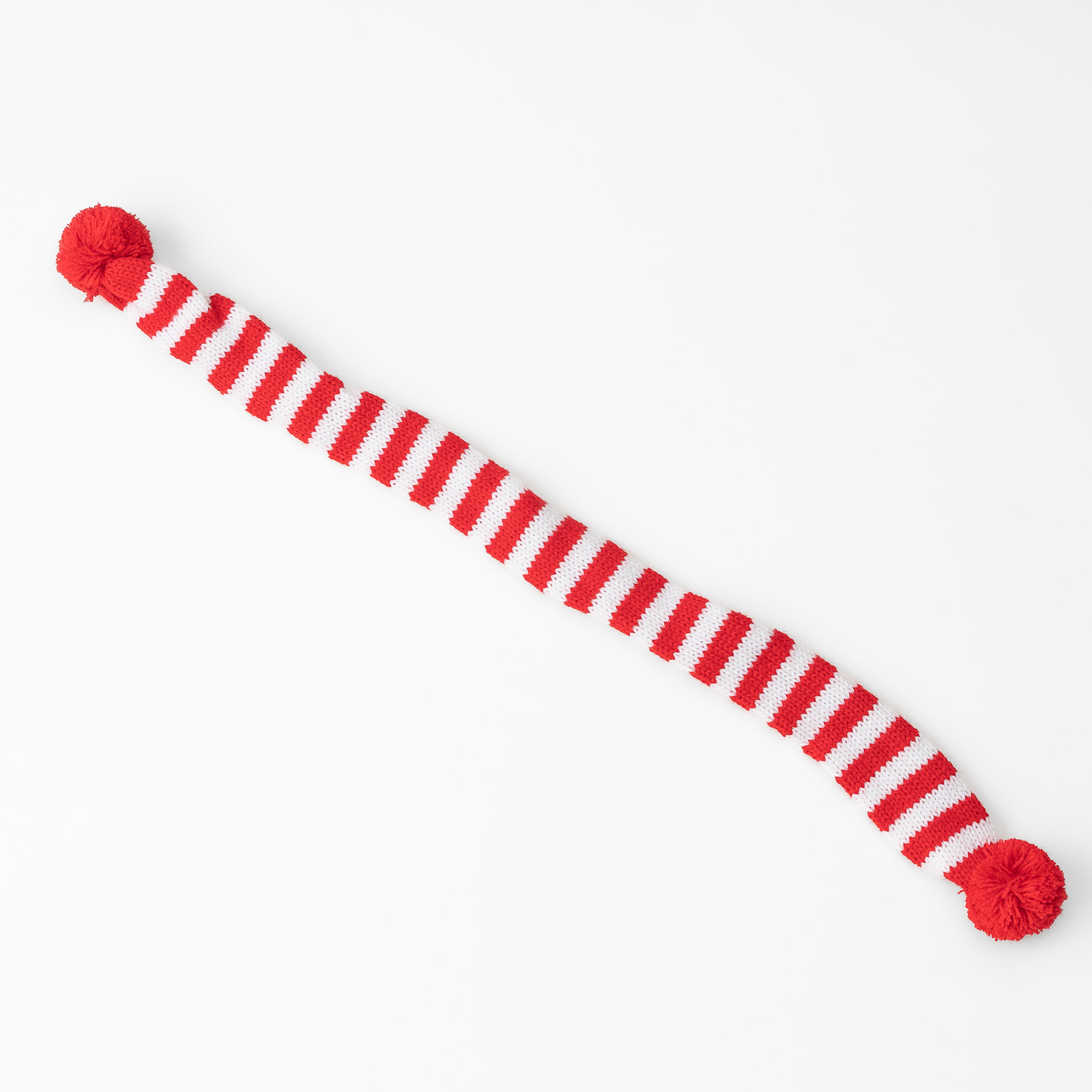 Free Candy Cane Striped Knit Scarf for Dogs - Image 5