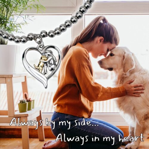 Always By My Side & Forever In My Heart Bracelet - Designed for Dog Lovers