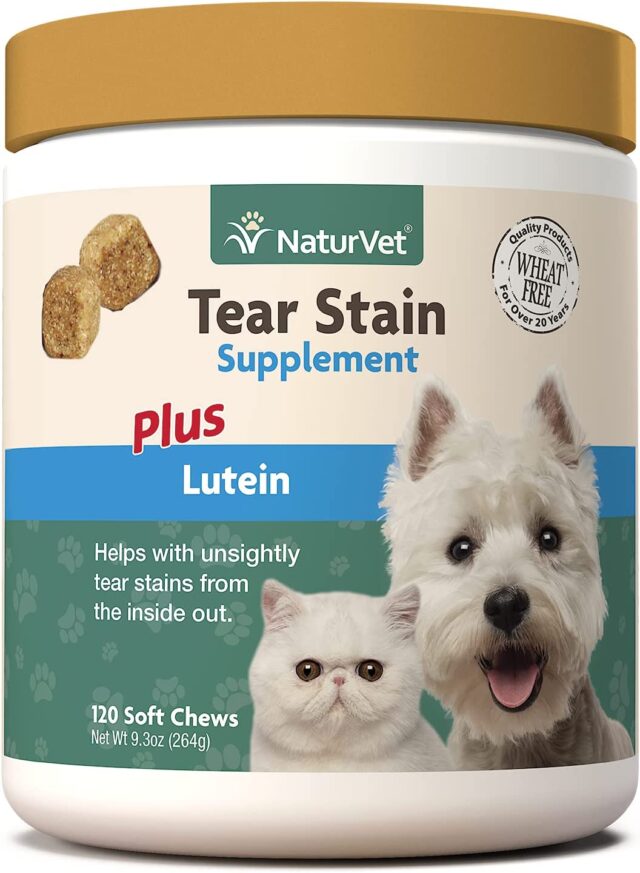 Dog tear stain supplement