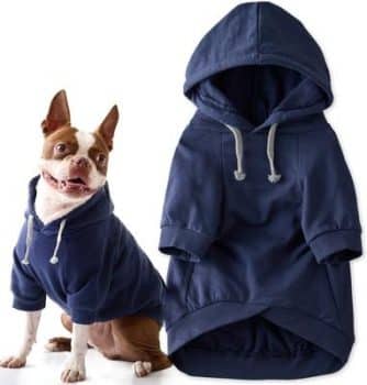 Pet Passion Rocky II The Extra Comfy Solid Color Dog Hoodie