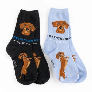 My Favorite Dog Breed Socks ❤️ Dachshund – 2 Set Collection