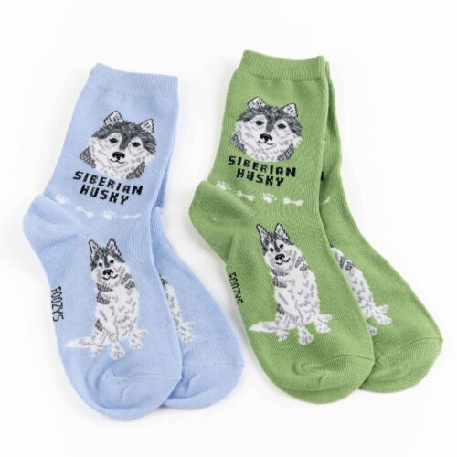 Sold Out! My Favorite Dog Breed Socks ❤️ Siberian Husky - 2 Set Collection