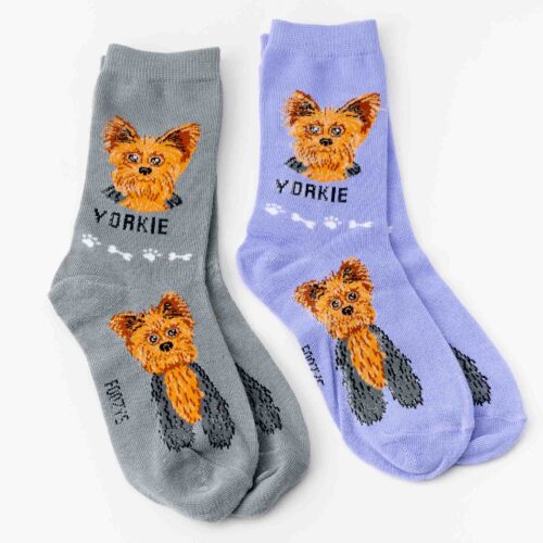 My Favorite Dog Breed Socks ❤️ Yorkie - 2 Set Collection