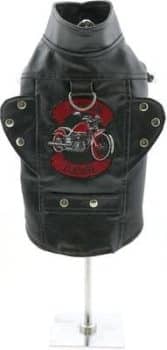 Doggie Design Biker Dawg Motorcycle Dog Jacket