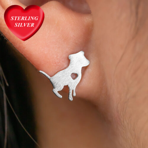 My Dog is My Heart Sterling Silver Earring- Deal 57% OFF!