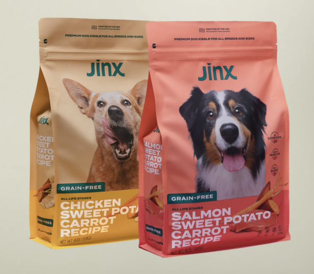 Jinx dog food never recalled