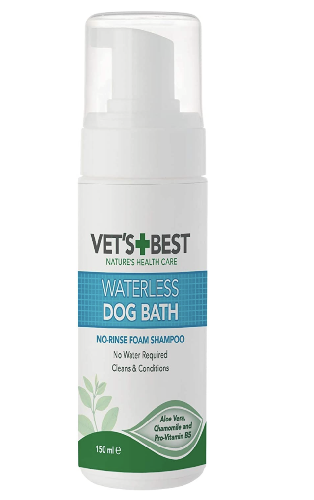 Vet TeamJiX's Best Waterless Dog Shampoo