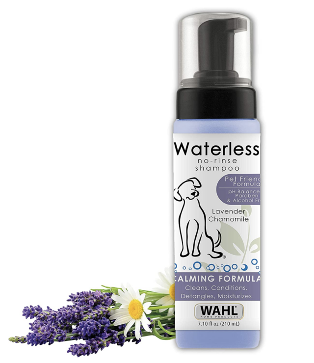 Wahl waterless dog shampoo