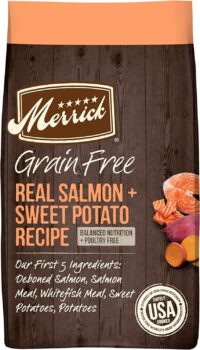 Merrick Dry Dog Food, Real Salmon and Sweet Potato Grain