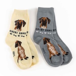 My Favorite Dog Breed Socks ❤️ Great Dane – 2 Set Collection