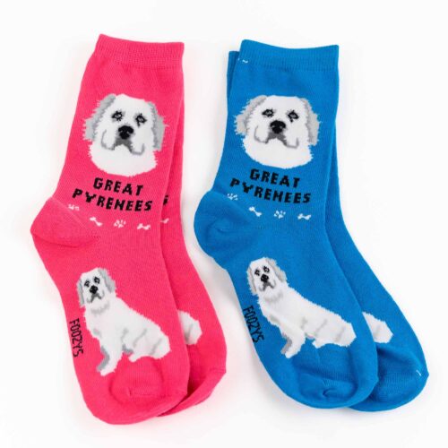 My Favorite Dog Breed Socks ❤️ Great Pyrenees - 2 Set Collection