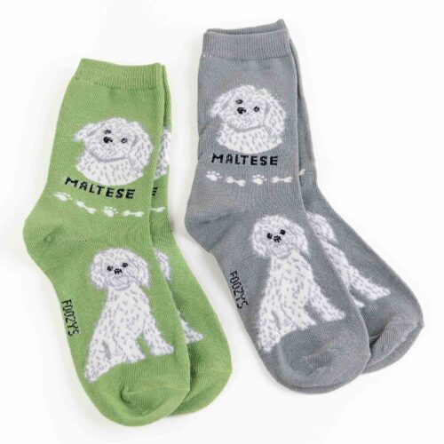 My Favorite Dog Breed Socks ❤️ Maltese - 2 Set Collection