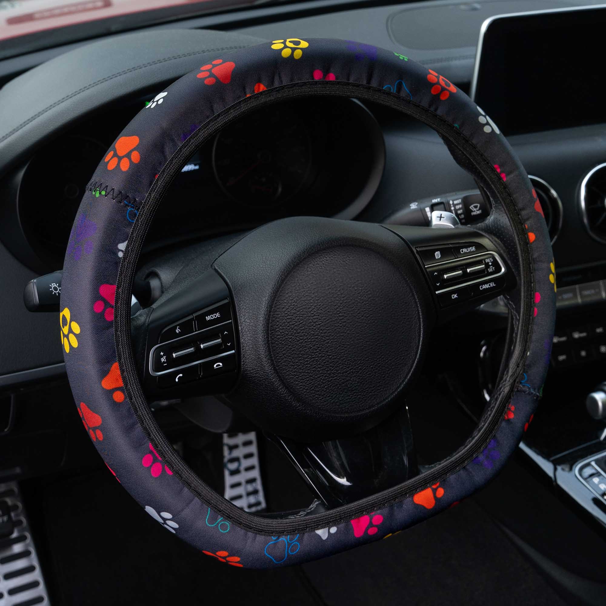 Image of Limited Time Offer -Keep Your Paws &#x1f43e;  On The Steering Wheel Cover-  47% Savings !