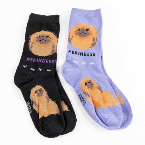 My Favorite Dog Breed Socks ❤️ Pekingese - 2 Set Collection