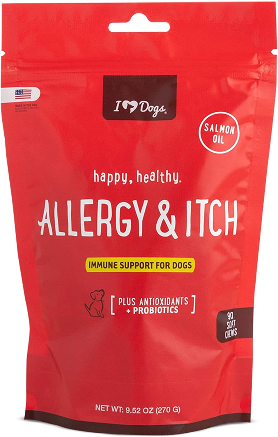 dog allergy itch supplement