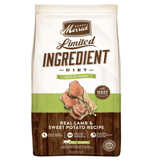 Merrick limited ingredient dog food
