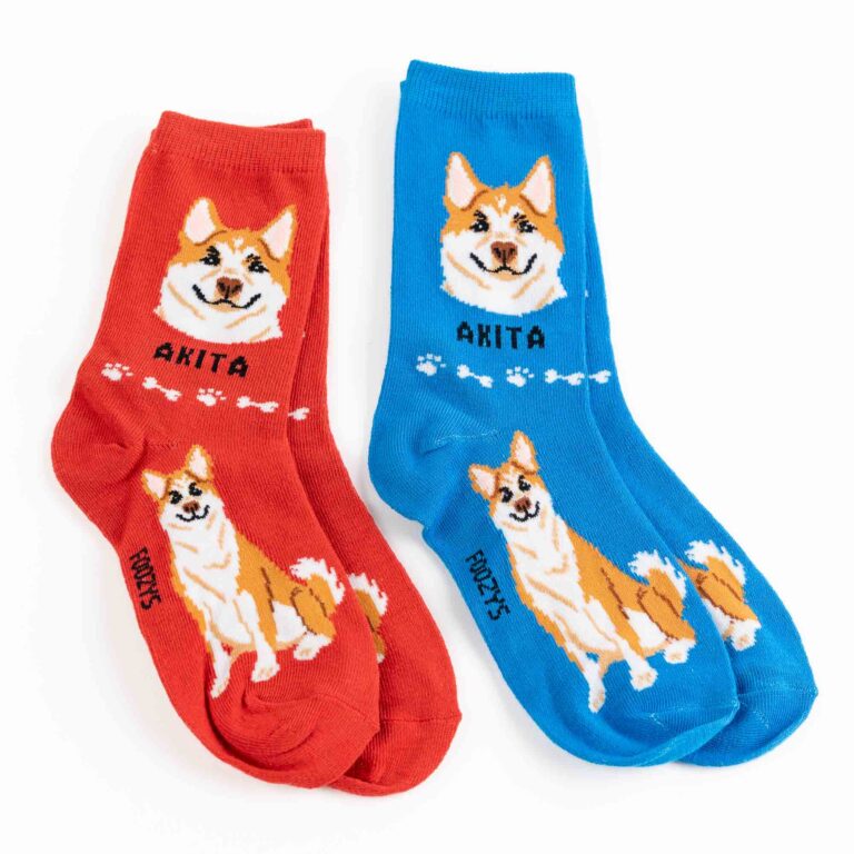 Free My Favorite Dog Breed Socks ️ Akita – 2 Set Collection