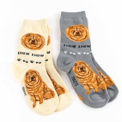 My Favorite Dog Breed Socks ❤️ Chow Chow - 2 Set Collection