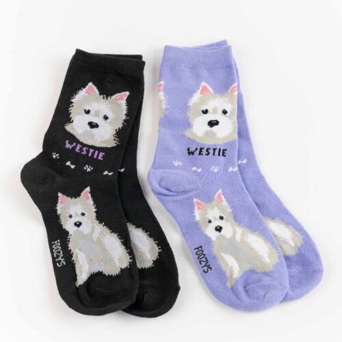 My Favorite Dog Breed Socks ❤️ Westie - 2 Set Collection