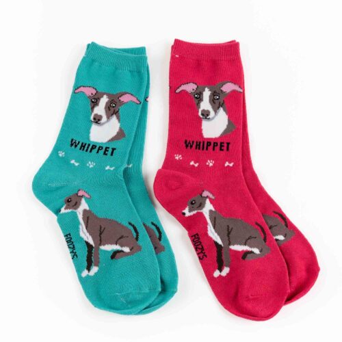 My Favorite Dog Breed Socks ❤️ Whippet - 2 Set Collection