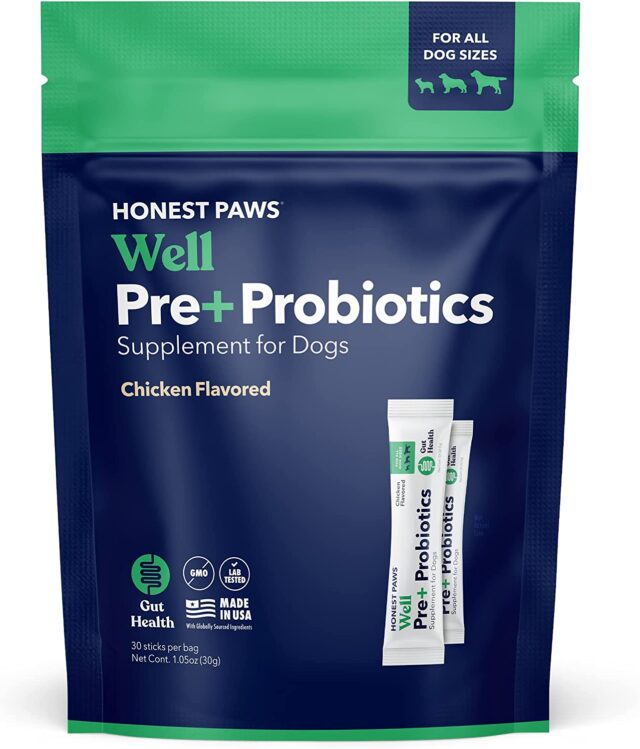 Honest Paws Probiotics pour chiens