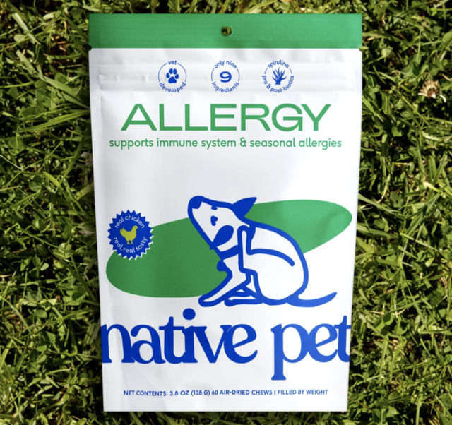 Native Pet Allergy Supplement for Dogs