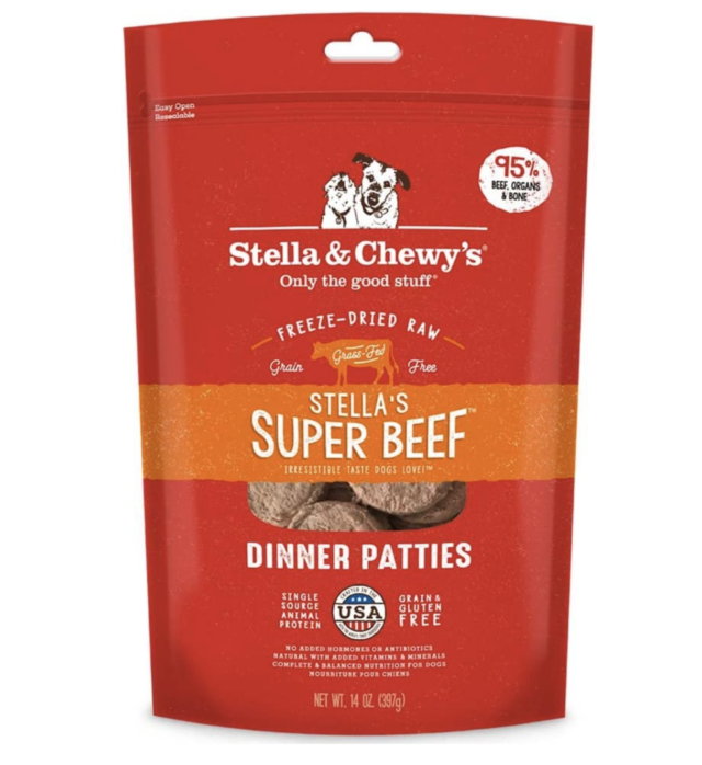 Stella & Chewy's freeze-dried patties