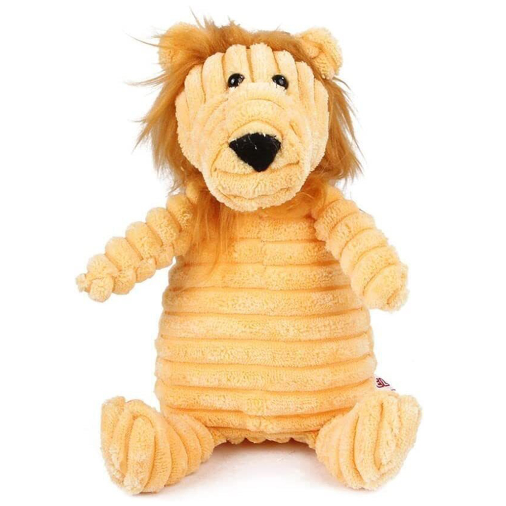 Image of Lilly The Lion  Dog Plush Toy with Squeaker
