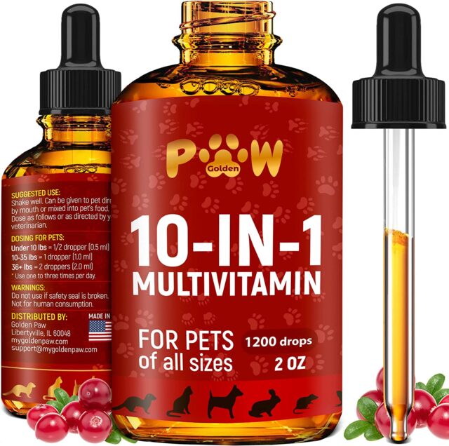 Dog multivitamin liquid for joints
