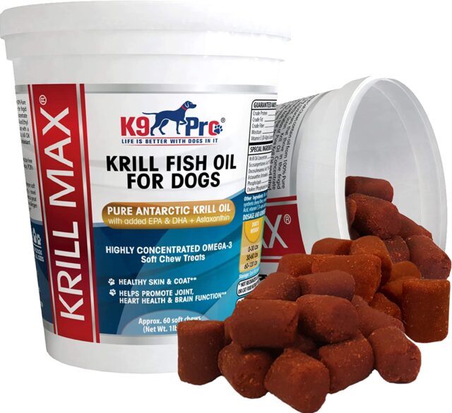 Krill Oil for dogs omega bites