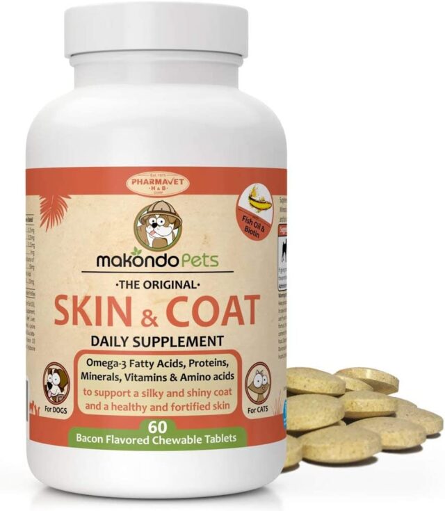 Makondo pets skin &&amp ; coat supplement (supplément pour la peau et le pelage)