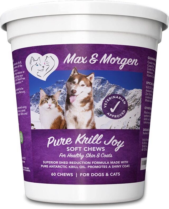 Max and Morgen Krill Oil for Dogs