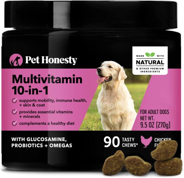 PetHonesty 10-en-1 Multivitamines pour chiens