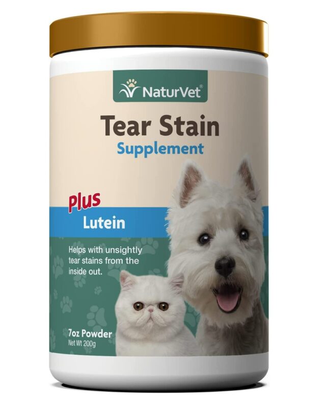 best tear stain supplements for dogs